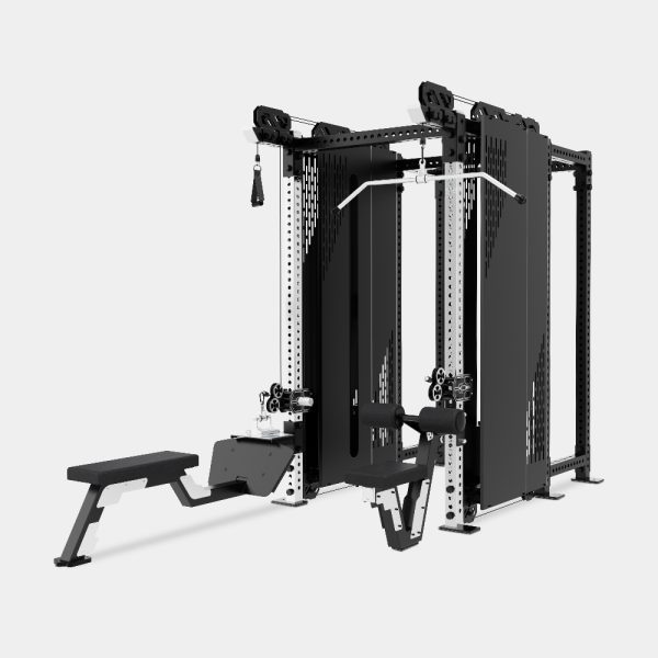 Functional Trainer 3 in 1 With Half Rack - Image 2